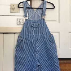 Vintage Pinstripe Overalls